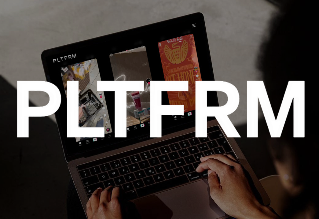 PLTFRM website redesign preview